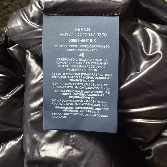 Herno High Shine Coat - Picture 11 of 11